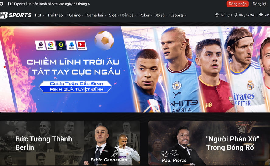 Bsports - Nhà cái cá cược thể thao uy tín nhất hiện nay 1 Bsports