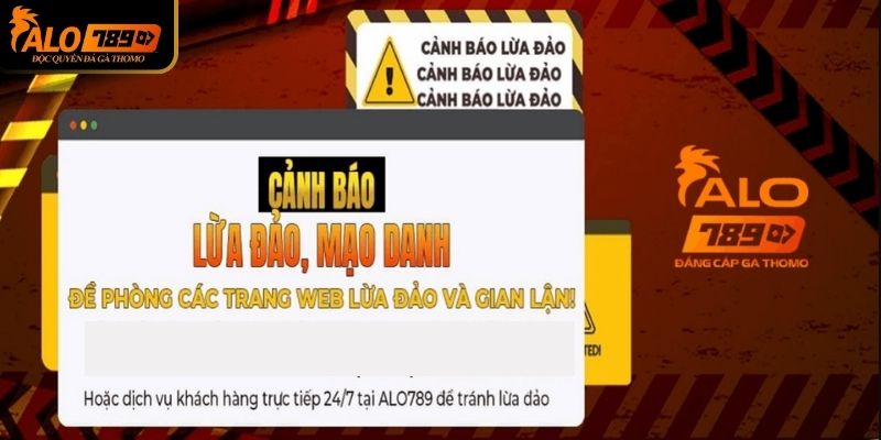 Lưu ý khi thao tác đăng nhập tài khoản Alo789