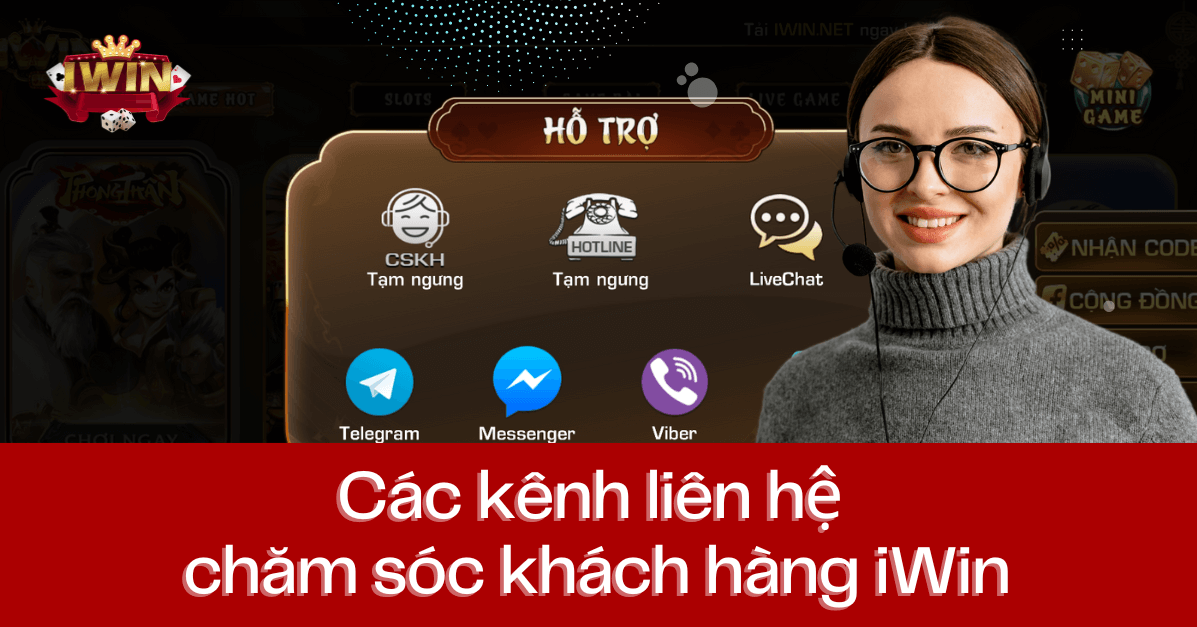 Đội ngũ chăm sóc khách hàng iWIN giàu kinh nghiệm