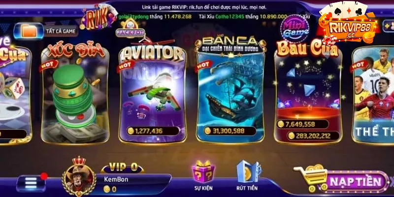 Danh mục 150+ game cá cược cực hot tại đây