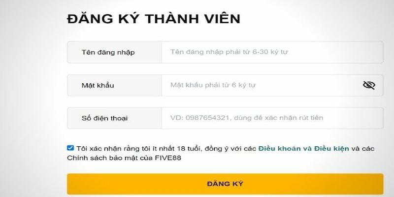 Một số lưu ý khi đăng ký nhận quà 