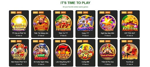 Sảnh game tại nhà cái Good88 vô cùng chất lượng
