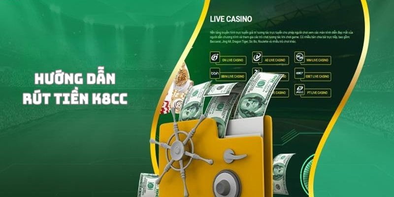 Hướng dẫn người chơi mới chi tiết cách rút tiền K8CC