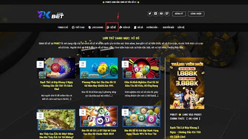 Tham gia cá cược xổ số đẳng cấp online tại hệ thống