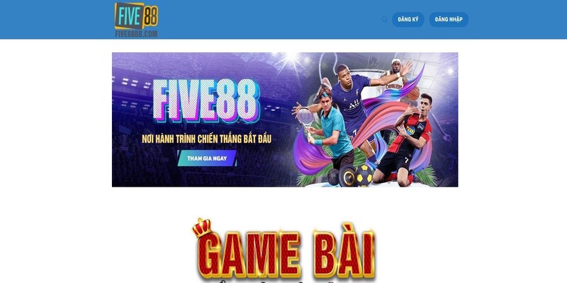 Giới thiệu tổng quan về sảnh game bài tại nhà cái Five88