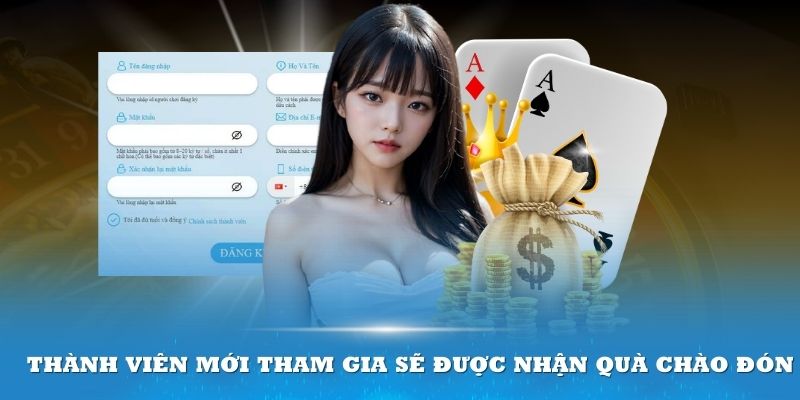 Thành viên mới tham gia sẽ được nhận quà chào đón từ đơn vị