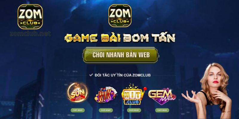 Zomclub có sự đổi mới trong giao diện cá cược