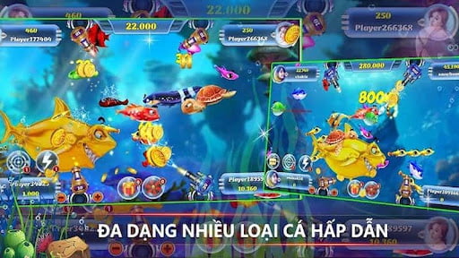Tính hấp dẫn của trò chơi bắn cá đổi thưởng 2D tại For88