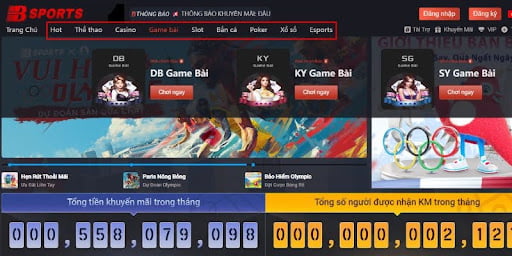Tính năng và ưu điểm nổi bật của Bsports