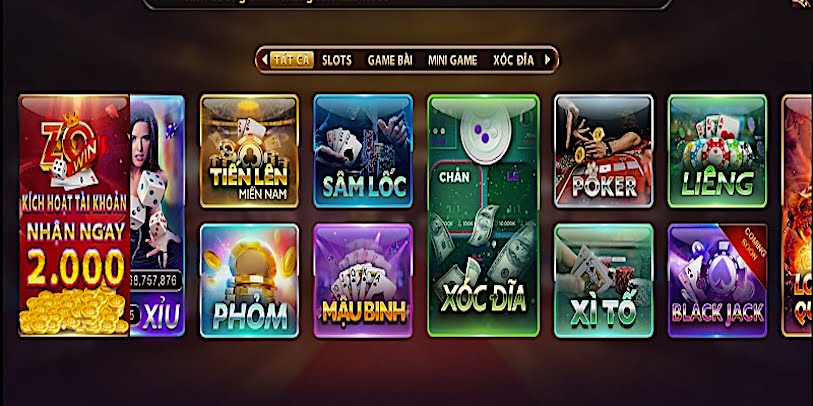 Cách chơi các trò chơi bài phổ biến trên Game bài Zowin