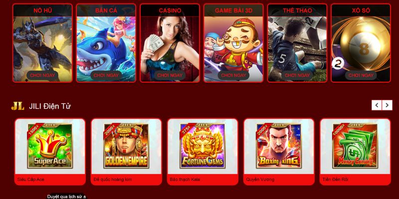 Đa dạng các sản phẩm cá cược