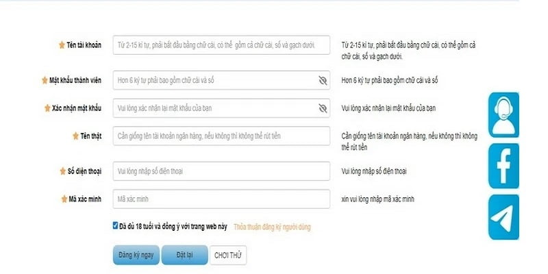 Hướng dẫn đăng ký tài khoản WW88 Club