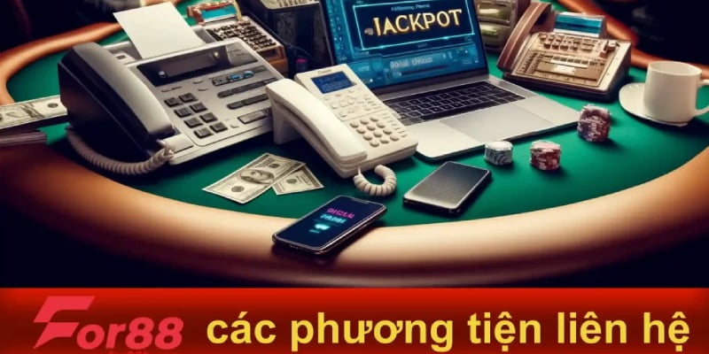 Các kênh liên hệ chính thức của nhà cái