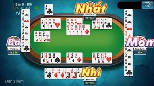 Ù đền phổ biến trong trò chơi phỏm