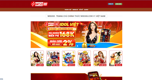 Sảnh Casino Miso88