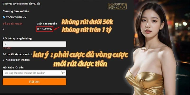Lưu ý quan trọng để rút tiền KO66 trở nên dễ dàng hơn