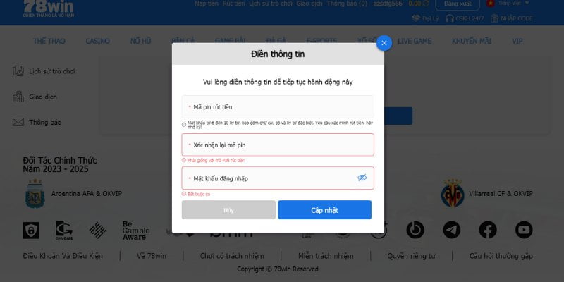 Hướng dẫn cách thiết lập mã pin đơn giản nhất cho bet thủ