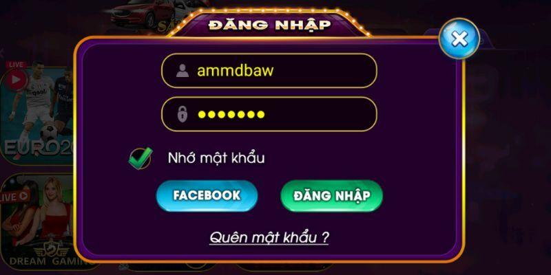 Sử dụng tính năng quên mật khẩu trên Choang Club để lấy mật khẩu