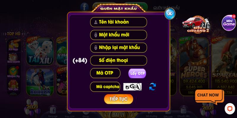 Sử dụng trình quản lý Choang Club để lấy mật khẩu