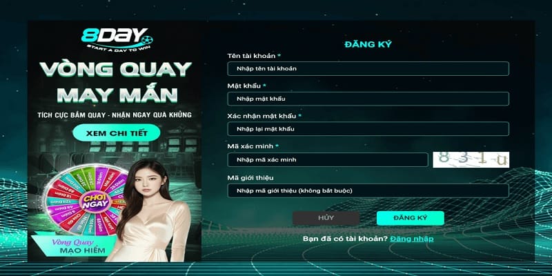 Hướng Dẫn Đăng ký 8day