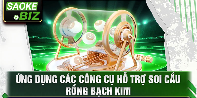 Ứng dụng các công cụ hỗ trợ soi cầu rồng bạch kim