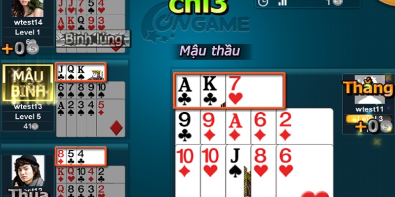 Hướng dẫn chơi mậu binh DEBET cho người mới bắt đầu