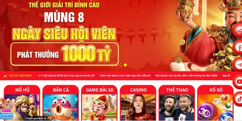 Khám phá thông tin sơ lược về nhà cái J88