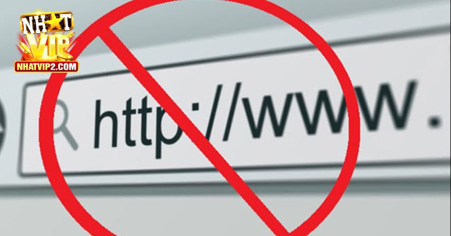 Link Nhatvip bị chặn dẫn đến tình trạng gián đoạn