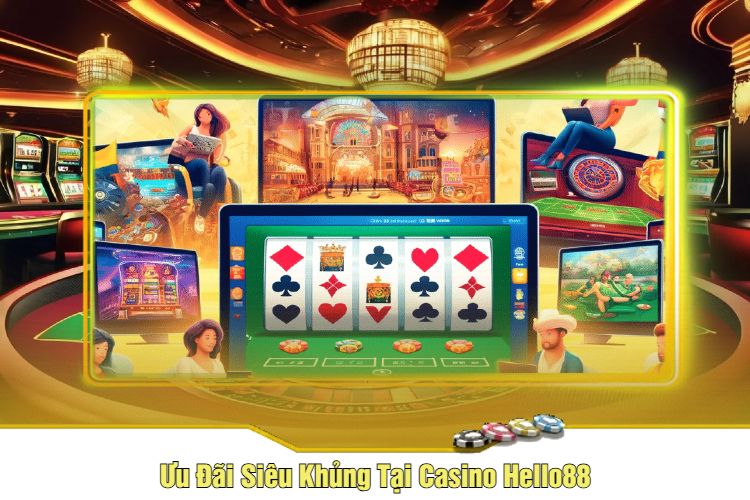 Ưu Đãi Siêu Khủng Tại Casino Hello88