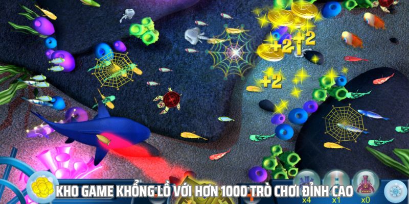 Bắn cá hội tụ đầy đủ các ưu điểm vượt trội của thiên đường đổi thưởng