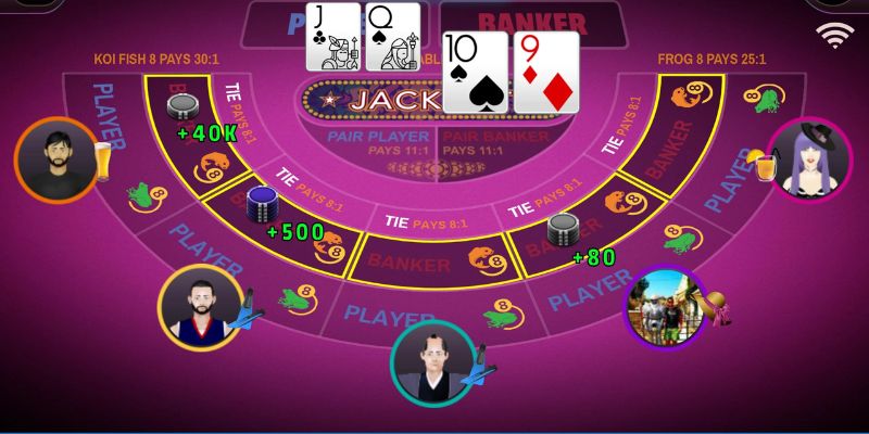 Các chiến thuật chơi game bài Baccarat 188BET hiệu quả