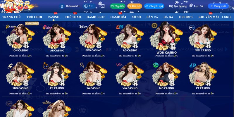 Casino ở nhà cái là một trải nghiệm thú vị và sang trọng 