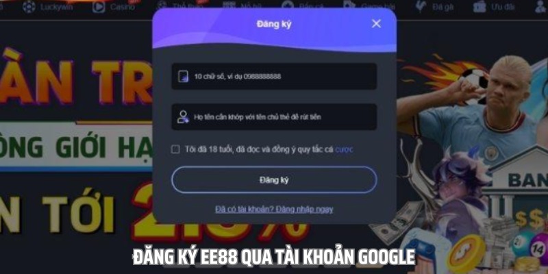 Hướng dẫn quy trình đăng ký ee88 chỉ với 3 bước thực hiện