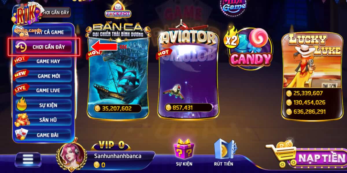 Kho game đa dạng – Sức hút không thể chối từ của Rikvip
