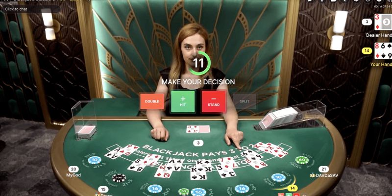 Kinh nghiệm chơi game thắng mọi ván Blackjack Ee88