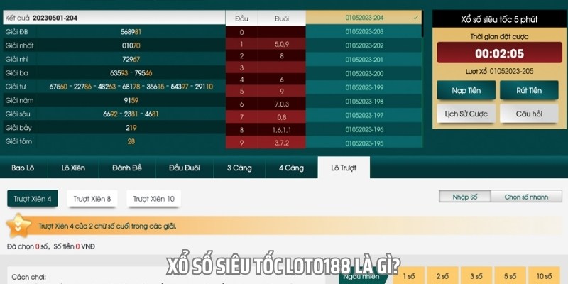 Xổ Số Siêu Tốc Loto188 - Săn Thưởng Dễ Dàng Chỉ Với Vài Phút 2 Xổ số siêu tốc là loại hình giải trí nhanh được nhiều người lựa chọn