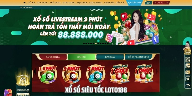 Xổ Số Siêu Tốc Loto188 - Săn Thưởng Dễ Dàng Chỉ Với Vài Phút 1 Xổ Số Siêu Tốc