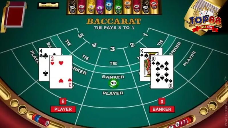 Ưu tiên xuống tiền vào cửa Player và Banker