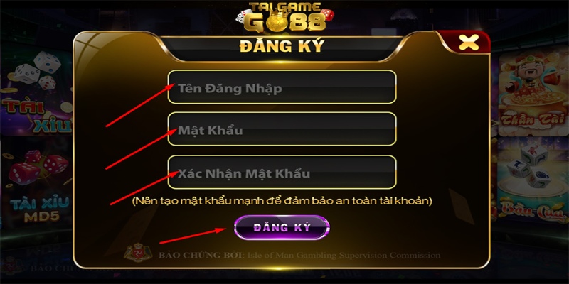 Lưu ý khi đăng ký GO88 mà bet thủ không nên bỏ qua