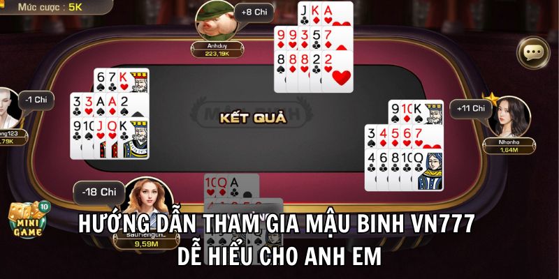 Hướng dẫn tham gia mậu binh Vn777 dễ hiểu cho anh em