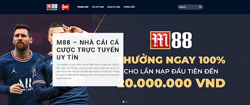 Tham gia cá cược tại M88