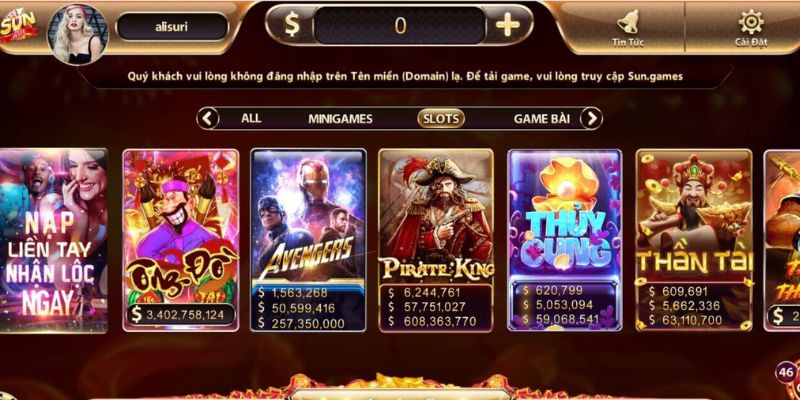 Kho game tại Sunwin chinh phục những vị khách khó tính 