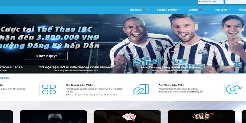 Top các trò chơi hot nhất tại Fun88 Casino Online