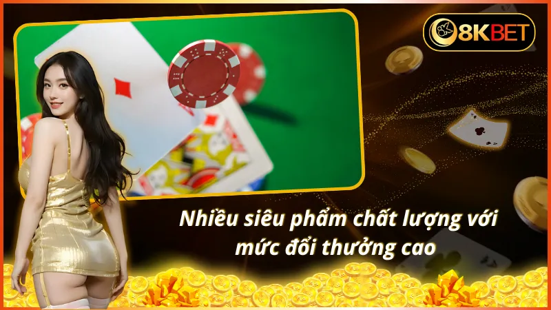 Đánh giá cao về giao diện của 8KBET 
