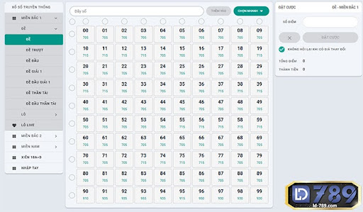 Soi cầu chơi lô đề tại LD789