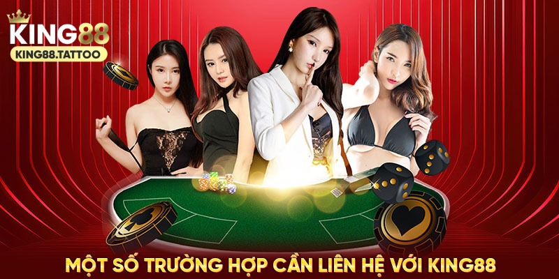 Danh sách vấn đề thường gặp mà nhà cái King88 hỗ trợ giải quyết