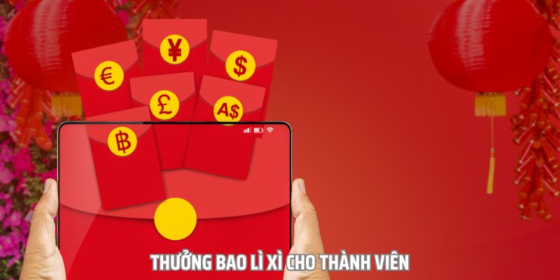 Chương trình khuyến mãi 77bet thưởng bao lì xì cho thành viên