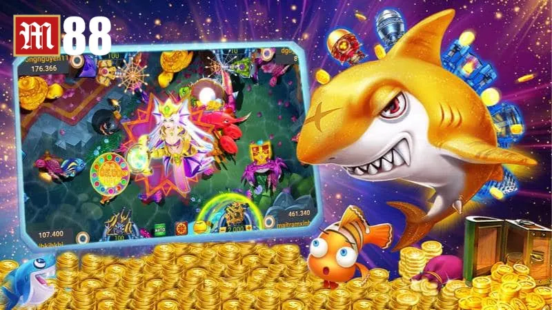 Bắn cá Thần tài tại M88 cực kỳ độc đáo và hấp dẫn