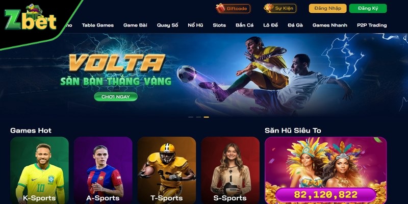 ZBET là một sân chơi trực tuyến đa dạng sản phẩm cá cược