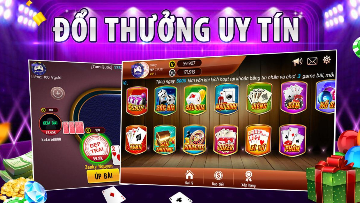 Giới thiệu chi tiết về trang Game Bài Đổi Thưởng